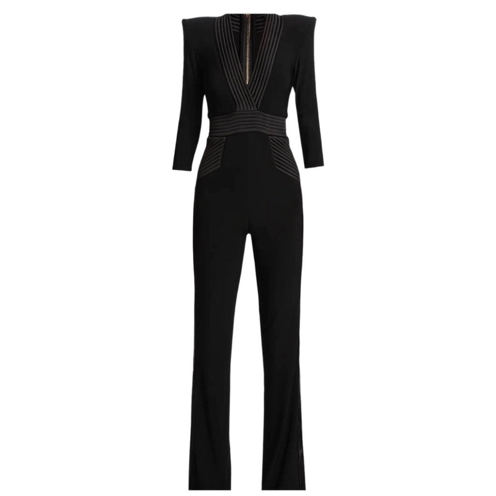 Zhivago Black V-Neck Jumpsuit